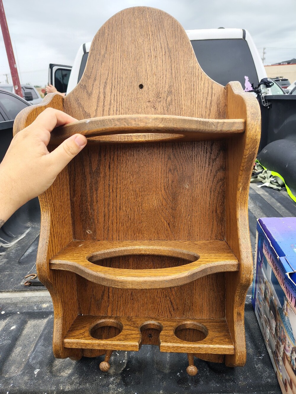 Oak Sports Shelf